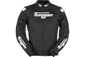 Furygan Veste de moto homme ATOM VENTED EVO - Protection avancée des épaules et des coudes D3O - Respirante - Manches réglables - Tailles différentes