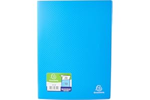 Exacompta Opak - Portalistini, 24x32 cm 10 buste, Blu (Azzuro)