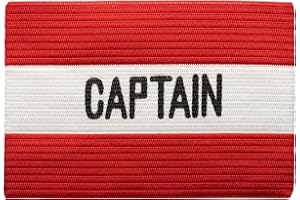 MC-Trend Fußball Kapitänsbinde: Hochwertige und elastische Spielführer-Armbinde für alle Altersklassen – Perfekte Wahl für Ihren Team-Kapitän Captain