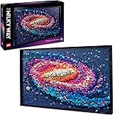 LEGO ART The Milky Way Galaxy 31212 | Set for Adults, Space Model Kit, Home Office Décor, 3D Wall Art for Living Room, Astron