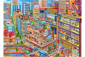 HUADADA Jigsaw Puzzles for Adults 1000 Piece Jigsaw Puzzles for Adults,JigsawPuzzle 1000 Pieces for Adults Challenging Puzzle Games（Business Center）…