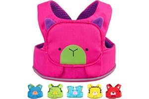 Trunki ToddlePak – Harnais Enfants, Harnais de Marche pour Bébé et Harnais Sécurité pour Enfants – Harnais Enfants Promenade Betsy (Rose)