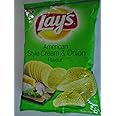 Lays American Style Cream & Onion Flavour Crisps 50g (Pack of 32)