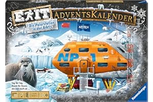Ravensburger EXIT Adventskalender "Die Polarstation in der Arktis" - 25 Rätsel für EXIT-Begeisterte ab 10 Jahren