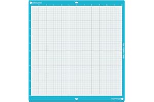 SILHOUETTE AMERICA Silueta CUT-MAT-12LT-3T, Luz Hold Alfombrilla de corte para Cameo, Transparente, 12x12 pulgada