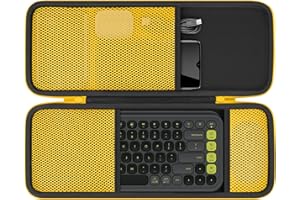 co2CREA Hard Travel Carrying Case for Logitech POP ICON KEYS Wireless Keyboard and Logitech POP Mouse Combo,Case only