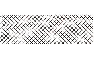 UNUS Nature by Kolibri Lot de 5 Treillis Jardin, Tuteur Support pour Plantes grimpants, clôture en Bois de Saule 120 x 40 cm