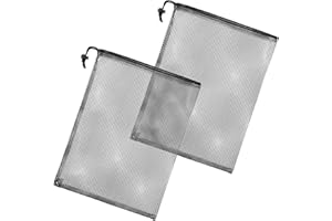 BREMOROU 2 Stück Netz für Wasserpumpe Netzbeutel Filterbeutel Teich Pumpenfilter 40 X 30 cm Teichpumpenfilterbeutel Pumpennetzbeutel Teichpumpen Absperrbeutel Teichpumpe Filter Netzfilterbeutel für Teiche