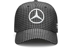 MERCEDES AMG PETRONAS Formula One Team - Kinder 2023 Lewis Hamilton Kappe - Schwarz - Größe: Einheitsgröße