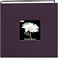 Pioneer Photo Albums Fabric Frame Cover 200 Pockets Hold 4x6 s, Wildberry Purple