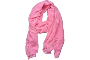OUTRIP ehsbuy Bufandas de Algodón Pañuelos Mujer Bufanda de Moda Suave y Ligera para Mujer Chal Envolvente Sólido para Cuello Foulard