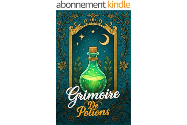 Grimoire de Potions: Une guide pratique pour créer la magie naturelle la plus puissante avec des plantes, des bougies et des pierres