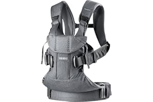 BabyBjörn Mochila Porta Bebé One Air, Malla 3D, Antracita