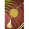 Genesis Arts Islamic Car Hanging Dream Catcher Accessories Best for Your Car Interior Hanging, Gift, (AYATUL KURSI Golden Circle)