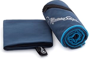 NirvanaShape ® Microfiber towels | Absorbent, light, quick-drying | Bathroom towels, travel towels, sports towels | ideal for travel, fitness, yoga, sauna, swimming
