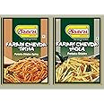 SAMRAT| Assorted Farari Combo Pack of 2 | Farari Chevda Tikha | Farari Chevda Mola | Pack of 2 Snacks |Tasty & Healthy Snacks| Namkeen|2x400g|800g|