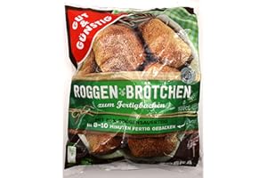 Gut & Günstig Roggenbrötchen, 6er Pack (6 x 560g)