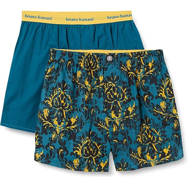 GREEN PANTHER Herren Webboxer Boxershorts Unterhosen 100% Baumwolle | 3 Stück