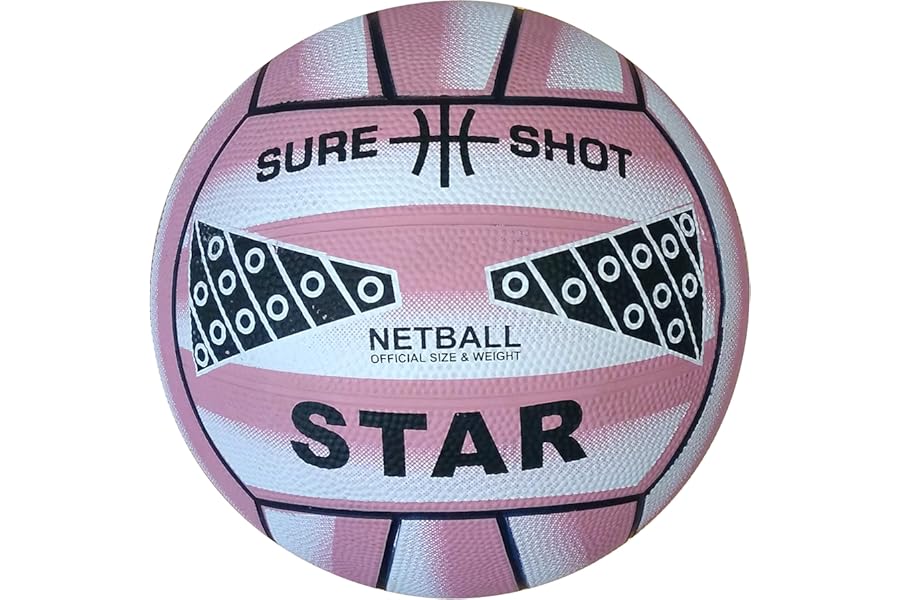 Sure Shot Star Netball - Pink