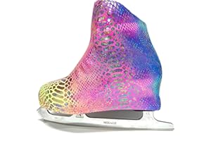 Kami-So Ice Skating Metallic Boot Covers Skatewear