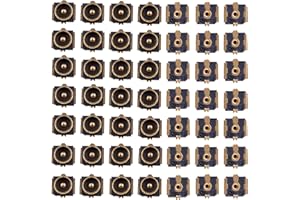 Oiyagai 50 Piezas Conector Coaxial RF IPX 4 U.FL SMD SMT Hembra Para Montaje En PCB