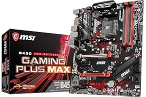 MSI B450 GAMING PLUS MAX Scheda madre ATX, AM4, DDR4, LAN, USB 3.2 Gen2, M.2, MYSTIC Light Sync, HDMI, DVI-D, AMD RYZEN 1st, 2nd e 3rd Gen Ready