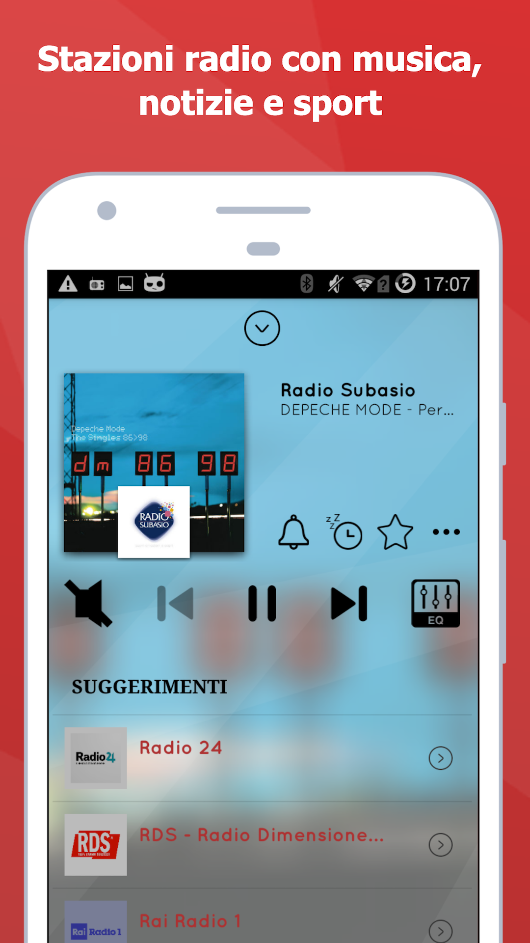 myTuner Radio Italia Radio FM +  Radio Online Amazon.it Appstore