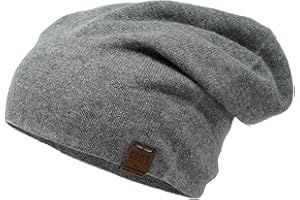 Borges & Scott The Aspen - dwuwarstwowa czapka beanie, 100% kaszmir, wyprodukowana w Nepalu