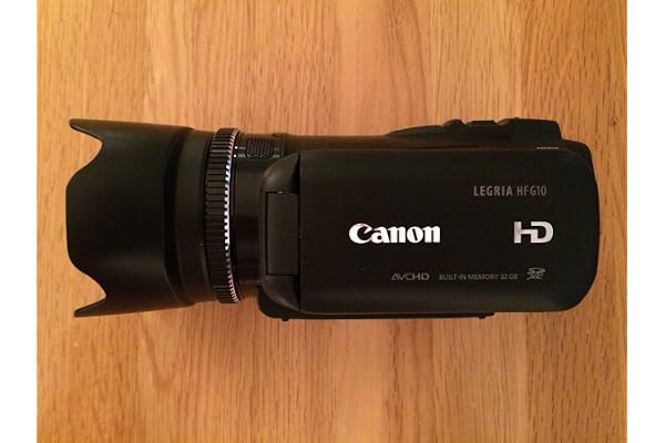 Canon Legria HF G25 Caméscope 2,37 Mpix Ecran 8,8" Zoom Optique 10x Noir