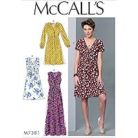 McCall's Patterns 7322 Y Patrons De Hauts Pour Femme, Tailles XSM Med, Coton, Multicolore, Y (X S S Medium