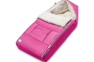 MONZANA® Chancelière universelle pour bébé Rose chancelière pour poussette cosy bébé siège auto couchage imperméable hiver