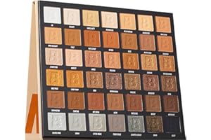 BEAUTY BAY Nude 42 Shade Eye Palette - High Pigment Eyeshadow Palette with Mattes & Soft Shimmers, Delicate & Multidimensional Looks, Makeup Essential for Nude Eye Shadow Lovers - Vegan & Cruelty Free