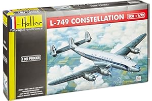 Heller 80310 L-749 Constellation Air France Model Kit, 1:72 Scale.