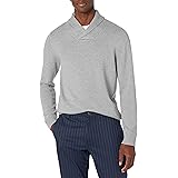Goodthreads Men's Soft Cotton Shawl Jumper