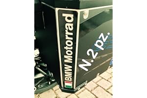 R1200GS REFLECTIVE N.2 pz. RIFRANGENTI REFLECTIVE MOTORRAD STICKERS R1200 R1250 BANDIERA ITALIA - FLAG ITALY