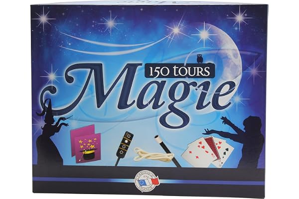 Ferriot Cric SA - Jeu de société - Coffret magie - 150 Tours, Bleu
