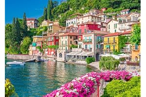 Lake Como Puzzle 1000 Teile Erwachsene Lombard Village of Lovers Erwachsene 1000 Teile Puzzles