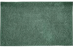 Allstar Mata łazienkowa Chenille 50x80cm ciemnozielona