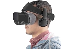 GLOBULAR CLUSTER Casque stéréo de VR fabriqué sur Mesure pour Oculus Rift S-on Ear Basses Profondes 3D Son 360 degrés, Design à Clip Facile à Installer et à enlever