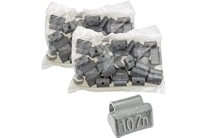 STIX AUTOMOTIVE EQUIPMENT Stix 50 Pesas de Impacto equilibradas para Llantas de Aluminio y Pesas de Zinc 10g