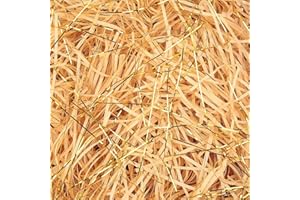 TXXATX 270g Carta Tagliuzzata per Regali Khaki Paglia per Cesti Carta Velina Tagliuzzata Carta Tagliuzzata per Confezioni Paglietta per Bomboniere Forniture Scatole Regalo Feste e Confezioni