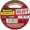 Scotch Secure Seal Packaging Tape Brown 50 mm x 50 m 1 Roll/Pack - Ideal for Packing Boxes and Parcels