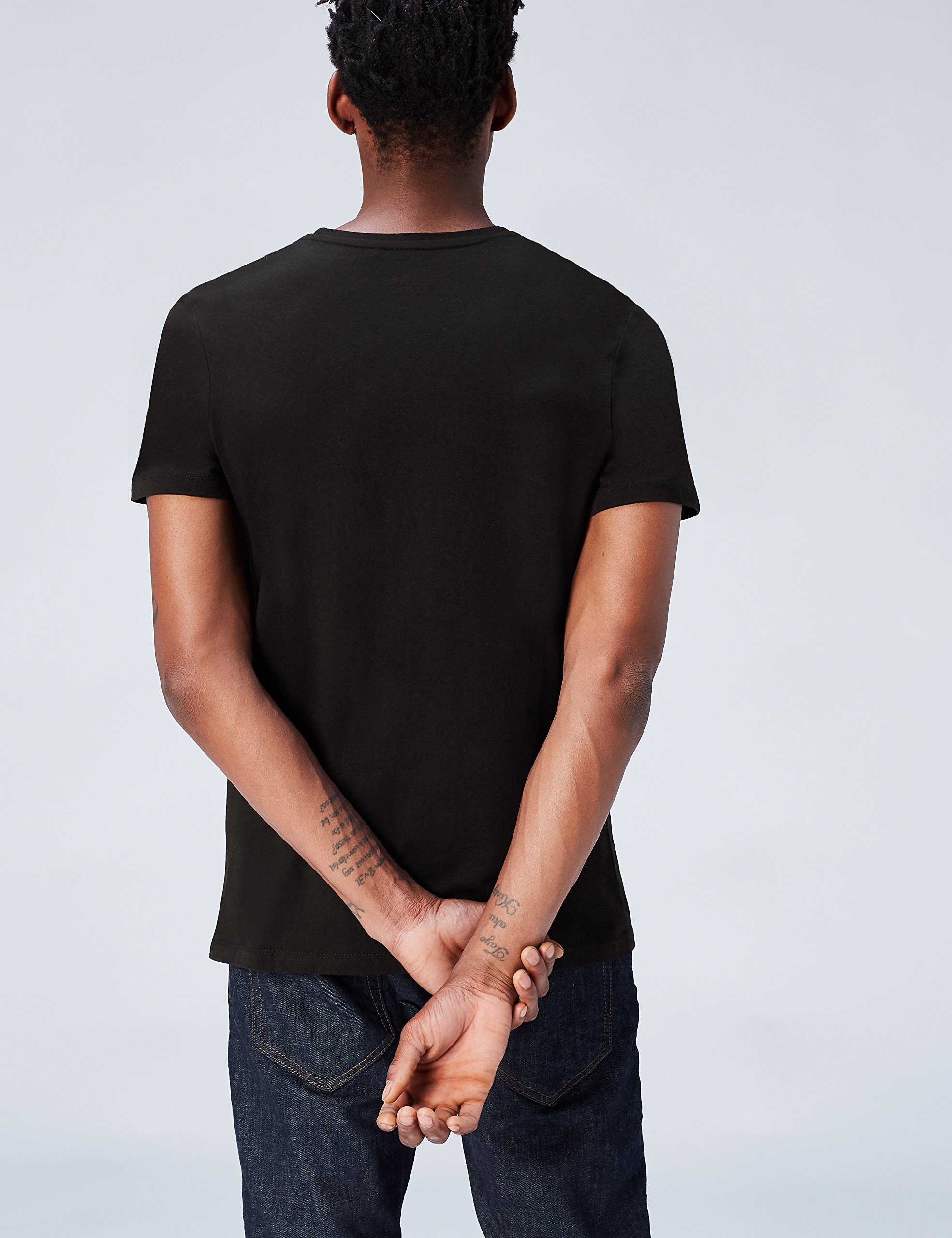 FIND-T-Shirt-Herren-Star-Wars-Comic-Print-runder-Ausschnitt