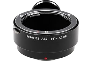 Fotodiox Pro Lens Mount Adapter Compatible with Contax/Yashica (CY) Lenses on Fujifilm X-Mount Cameras