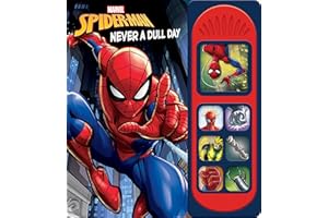 Marvel Spider-man - Never a Dull Day Sound Book - PI Kids (Play-A-Sound)
