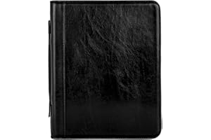 Time Resistance Portfolio in Pelle – Borsa Portadocumenti con Maniglia per il Trasporto – Custodia Formato Tablet