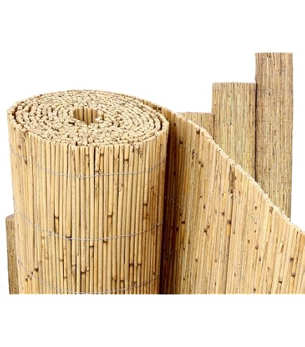 ERKO 100 Colliers De Serrage Bambou 200x3.6mm - Fixation Câbles Solide - Garage, Jardin, Bricolage