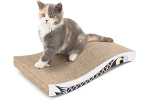 COCHING Conlun - griffoir pour Chat - griffoir Chats Carton avec Texture Scratch Premium, gratoir a Chats Durable réversible