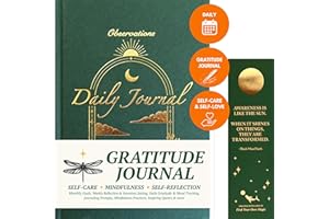 FIND YOUR OWN MAGIC Gratitude Journal for Women and Men - Daily Mental Health Journal for Wellness, Mindfulness and Self Care - Positive, Spiritual Gifts for Women - Manifestation Guided Diary with Prompts
