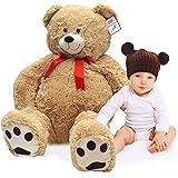 Riesen Teddybär Bär 100cm Kuschelbär 1 Meter Teddy Plüschbär Braun
